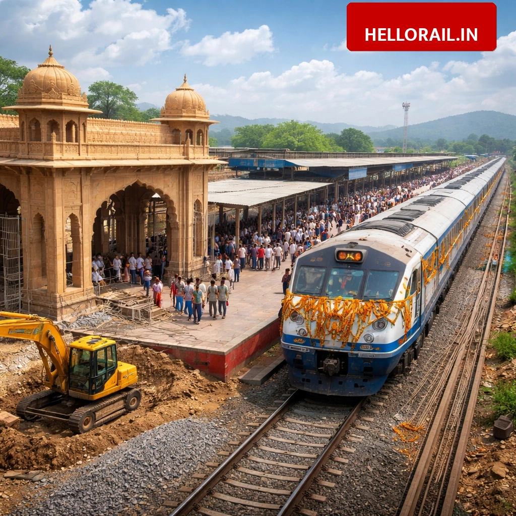 Khatu Shyam Ji connectivity: New Sundarpura railway station to be built, Amrit Bharat Express launched for Bihar