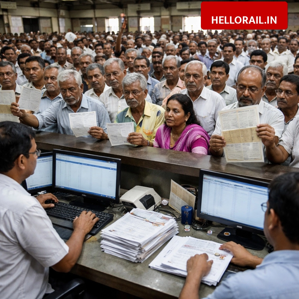 Railway Pass Update: Manual pass facility approved for retired employees after protests