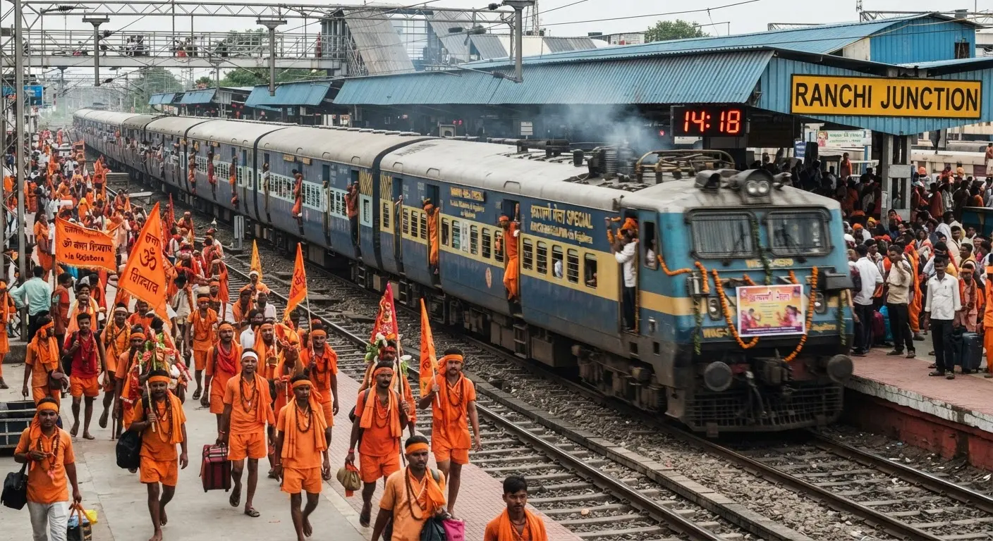 Indian Railways Extends Shravani Mela Special Trains and Announces Route Disruptions