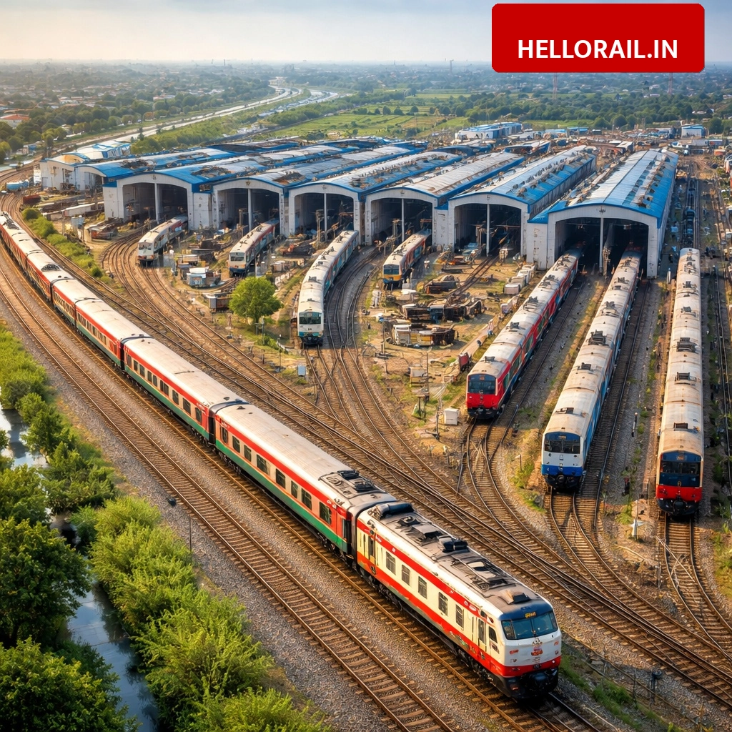 Jamalpur Rail Hub: Largest coaching depot and 130 Kmph speed plan for Malda Division