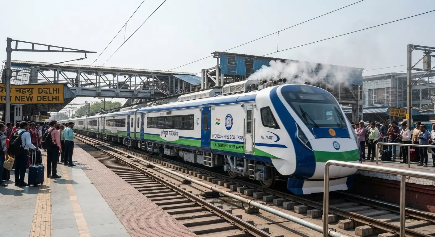 Indian Railways gears up to launch eco-friendly hydrogen fuel cell trains