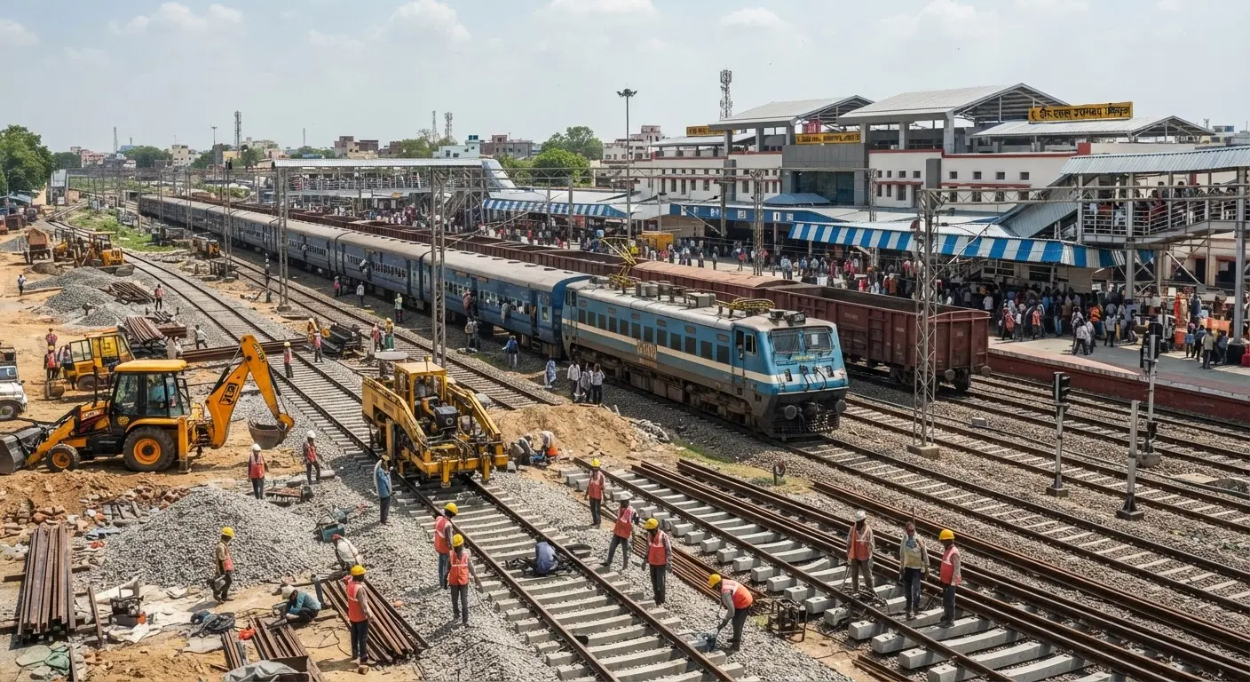 Indian Railways Boosts Capacity and Speed on the DDU to Gaya Railway Corridor