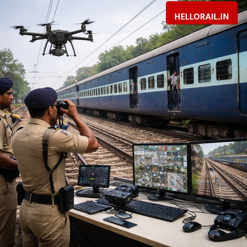 Railway safety boost: Indian Railways to use AI, drones and CCTV to stop stone pelting