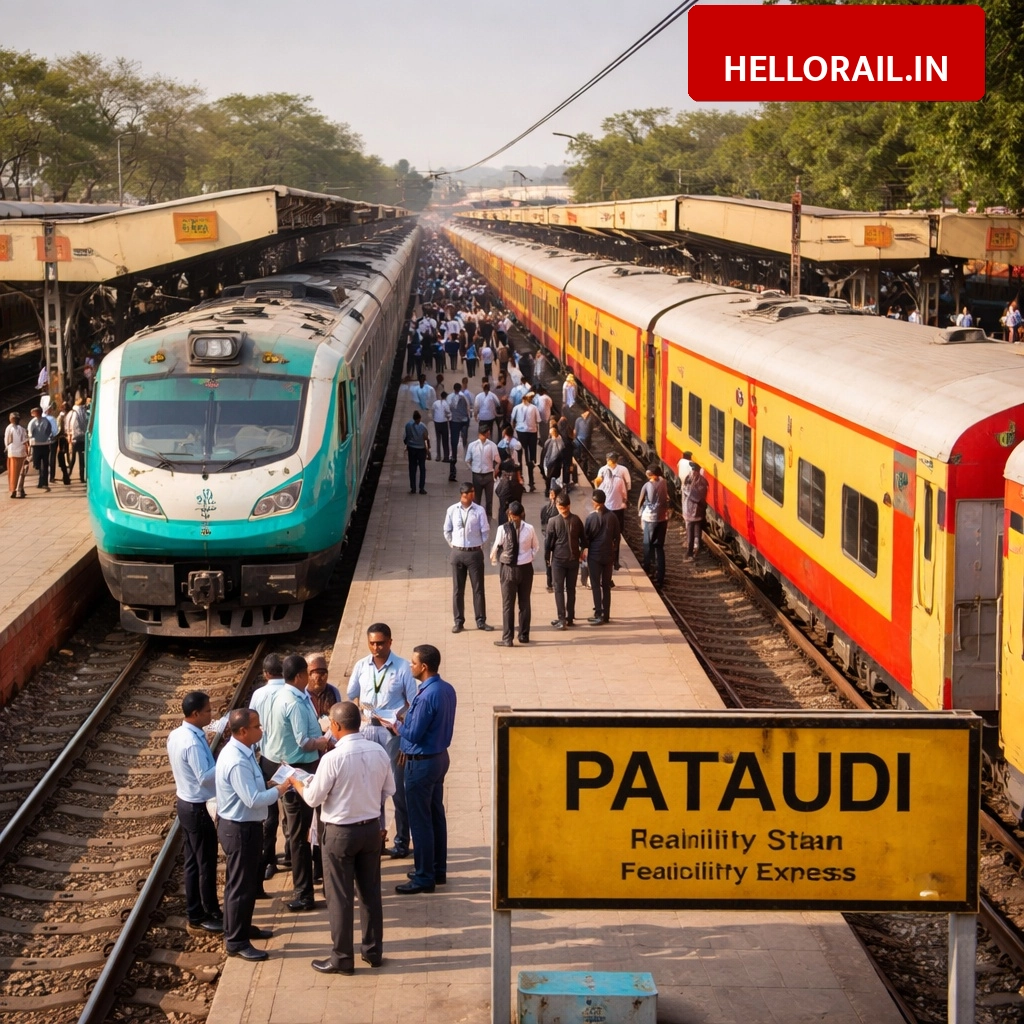 Pataudi Railway Station: Feasibility check underway for stoppage of Jan Shatabdi and Runicha Express