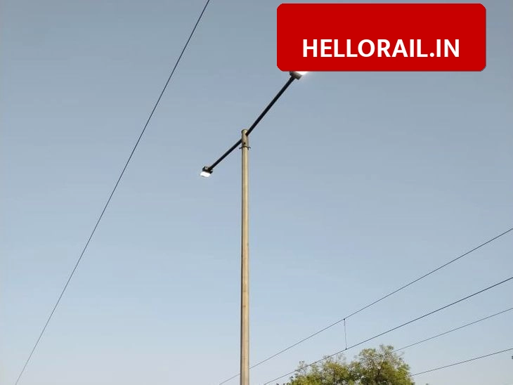 Bharthana Railway Station: Lighting upgraded on platforms 3/4 and expansion plans approved