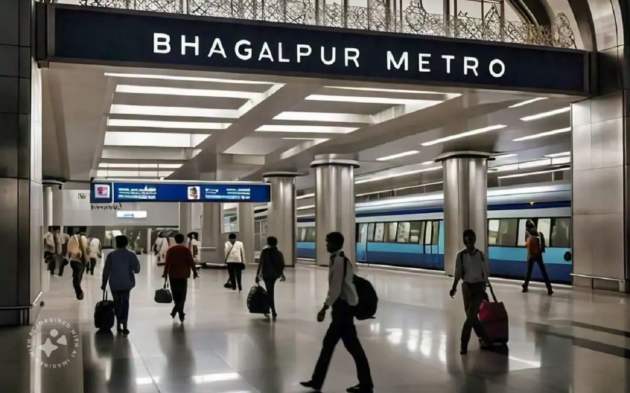 Bhagalpur 22 Metro Stations Coming. 3 Phase Development Approved For Silk City.