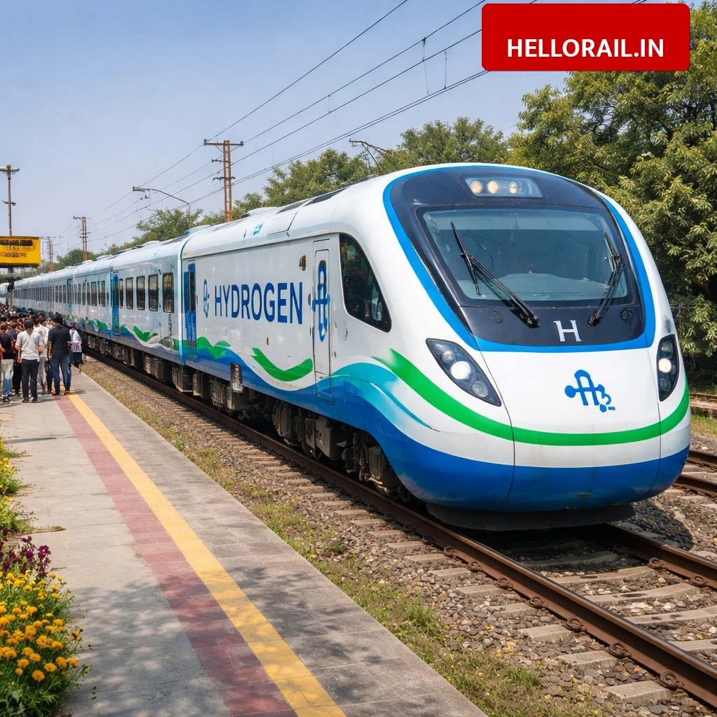 Hydrogen Train: Successful trial run completed between Delhi and Jind, commercial launch soon