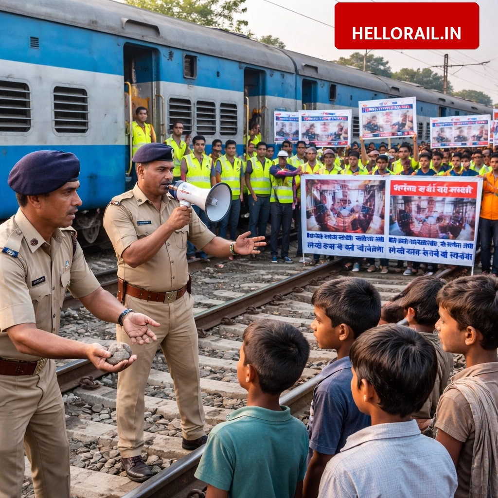 Railway safety boost: Indian Railways launches major campaign to stop stone-throwing incidents