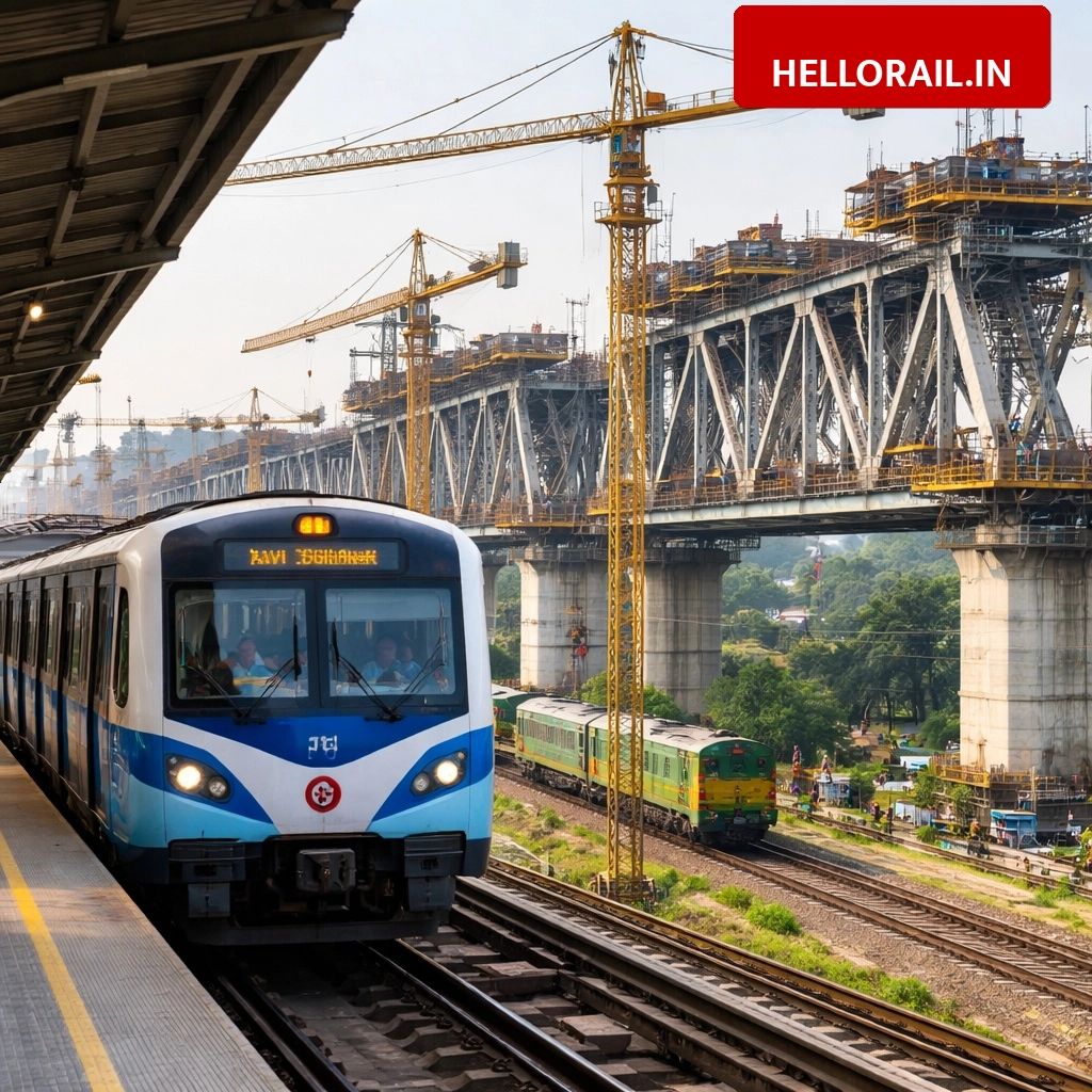 Indian Railways: ₹895.30 crore approved for Kolkata Metro upgrade and Adra bridge works