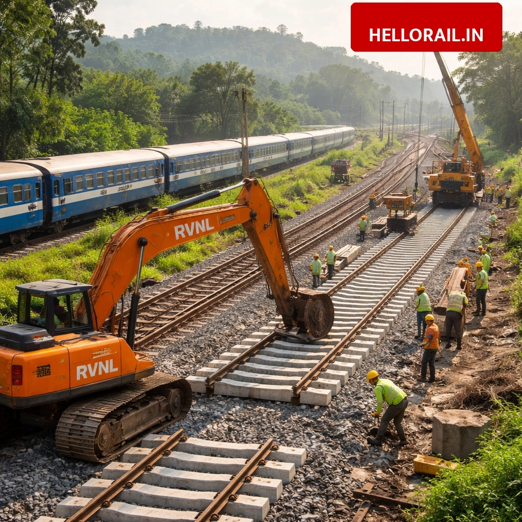 RVNL Project Update: New order worth 129 crore received from North Eastern Railway
