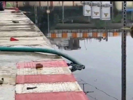 Heavy rainfall severely disrupts train operations at Prayagraj Rambag station