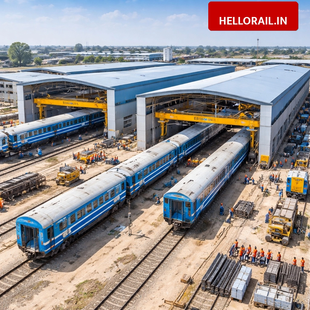 Sri Ganganagar Station: Indian Railways to build modern coach maintenance hub at ₹174.26 crore