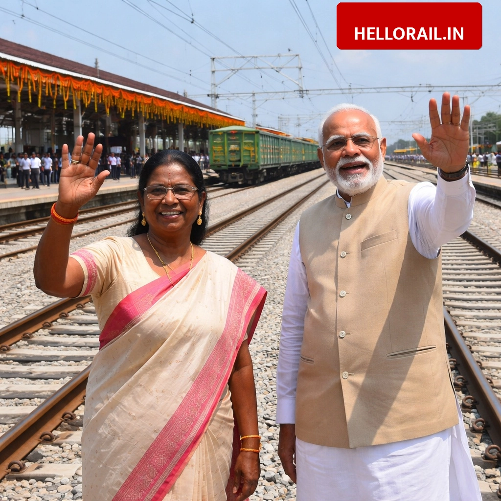 Odisha Rail Infrastructure: President Murmu and PM Modi to dedicate 2 multi-tracking projects