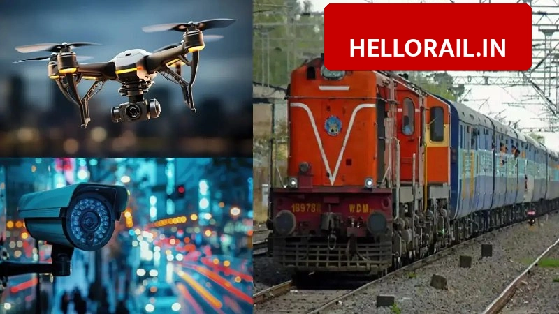 Indian Railways security boost: AI surveillance and drones to be deployed across network