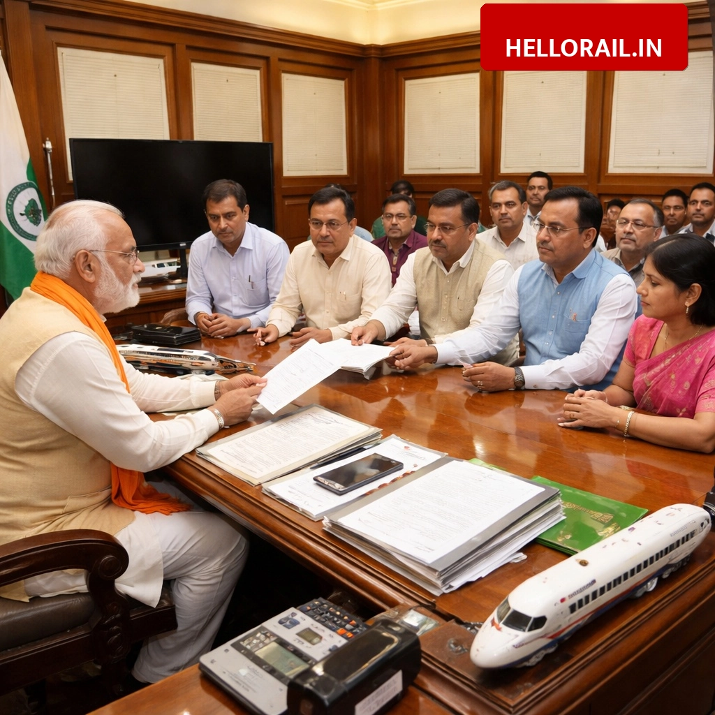 Bagra Railway Station: Delegation meets Railway Minister for train halt and PRS counter