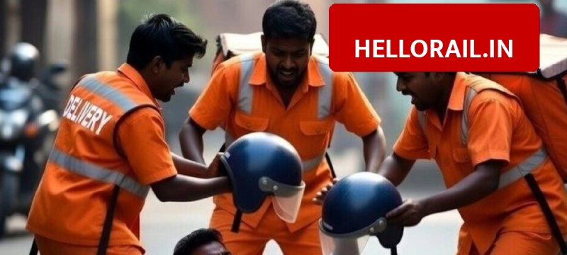 Delhi Crime Wave: Railway Employee Killed with Cylinder, Businessman Beaten to Death by Delivery Riders