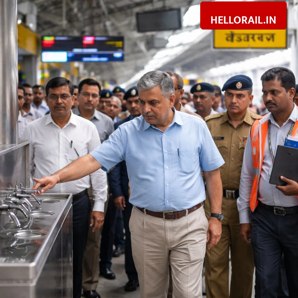 Asarva Station Update: Railway Minister Ashwini Vaishnaw inspects passenger amenities and development works