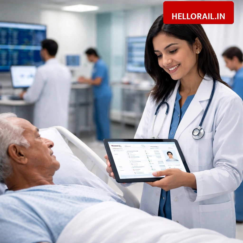 Railway Hospital Update: Paperless medical system implemented across 128 hospitals