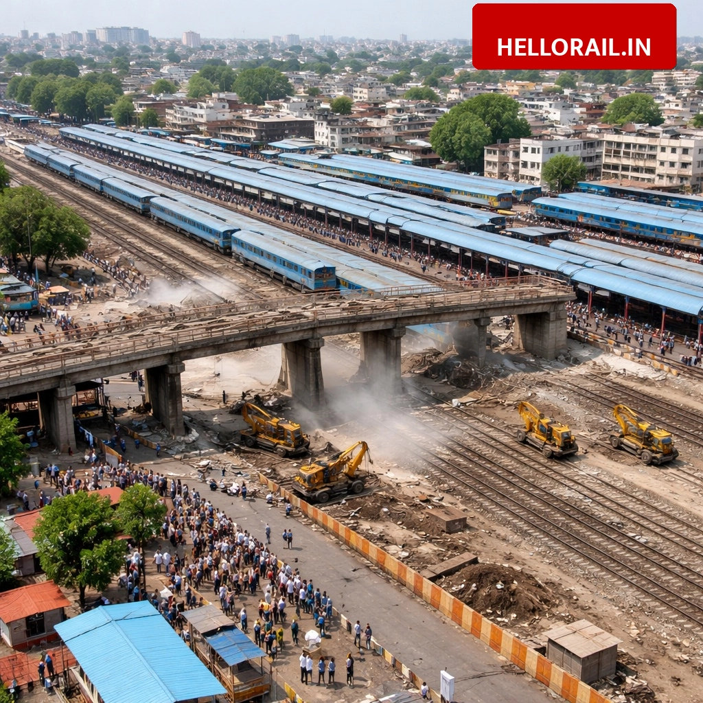 Indore Railway Station Redevelopment: Shastri Bridge removal and expansion plans delayed until after Simhastha-2028