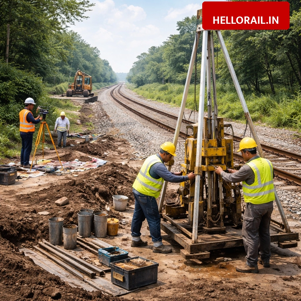 New Railway Line: Soil testing begins for Gaya to Daltonganj project
