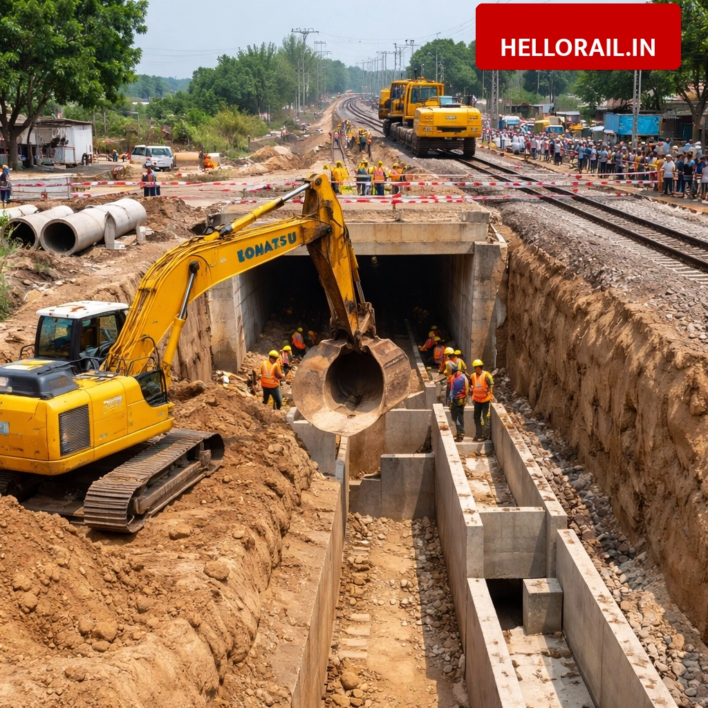Hamirpur Railway Update: Ragaul-Akona crossing to remain closed for 15 days for underpass work