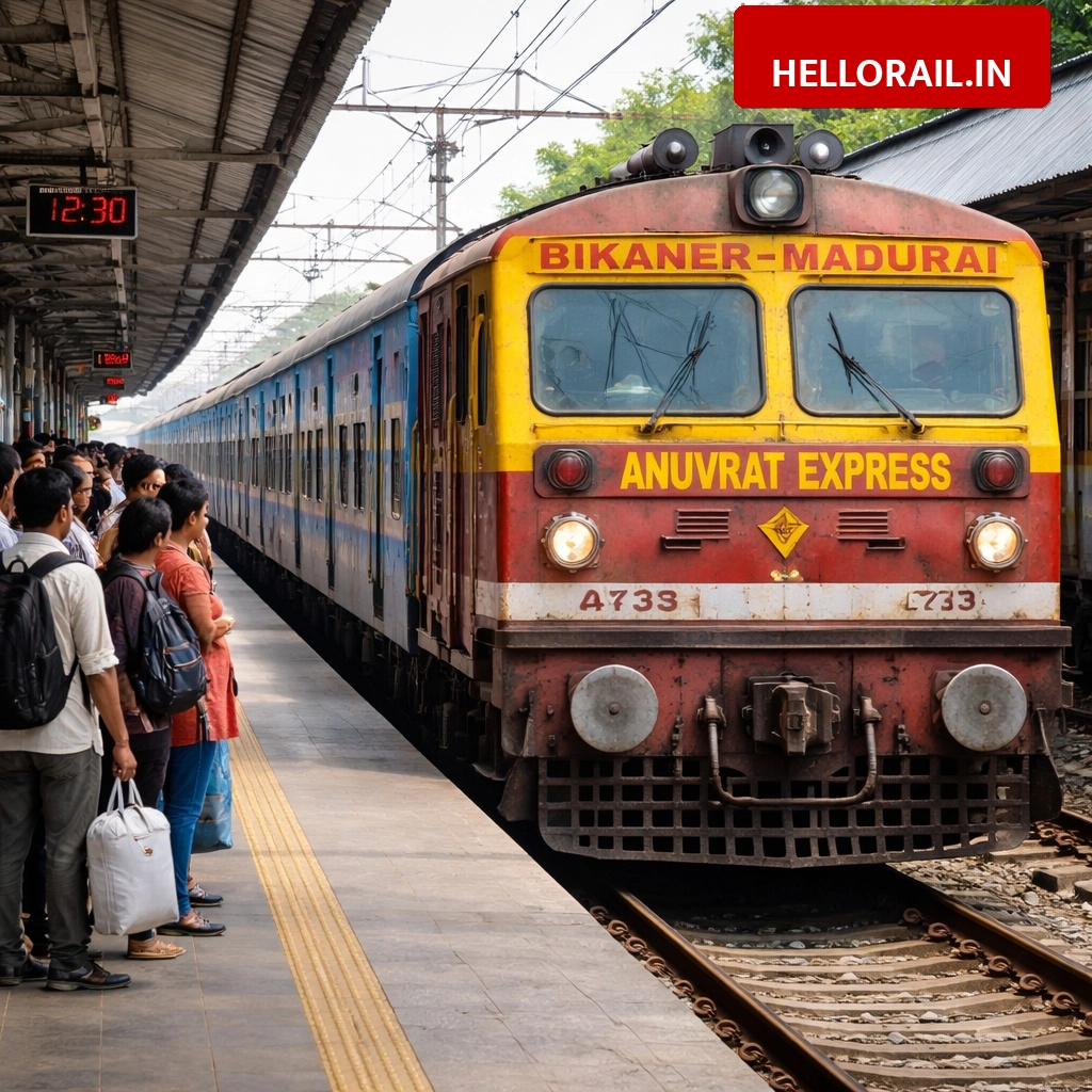 Bikaner-Madurai Anuvrat Express: Train to run 1.5 hours late on these dates, check details