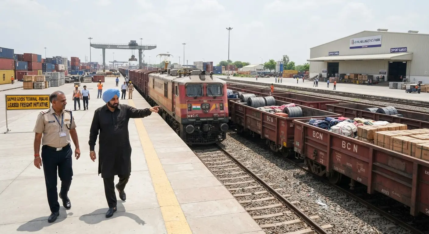 Punjab government plans to lease freight trains to boost industrial exports