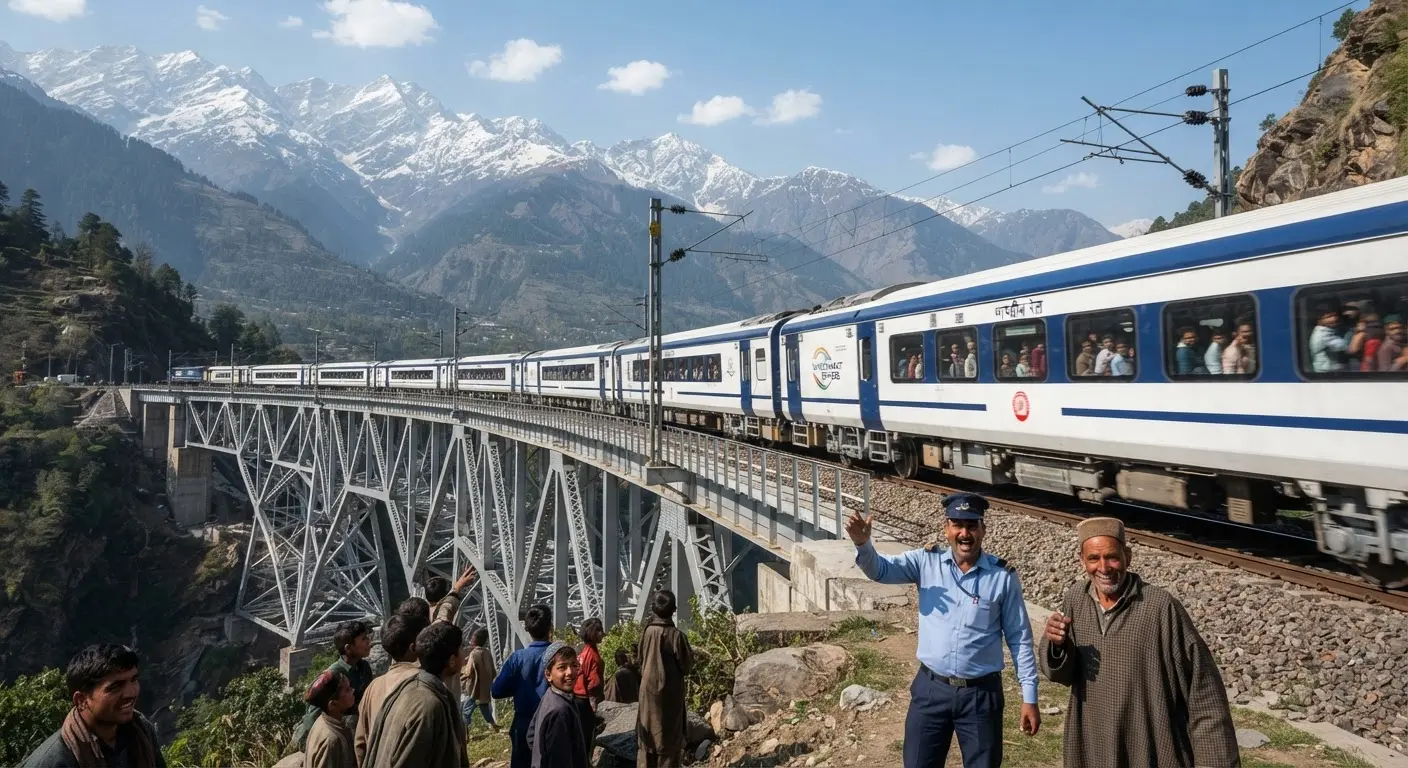 Indian Railways approves third Vande Bharat Express between Jammu Tawi and Srinagar