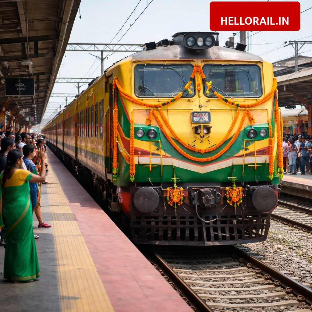 New Train Announcement: Rani Kamalapati-Agartala Express to operate as a regular service