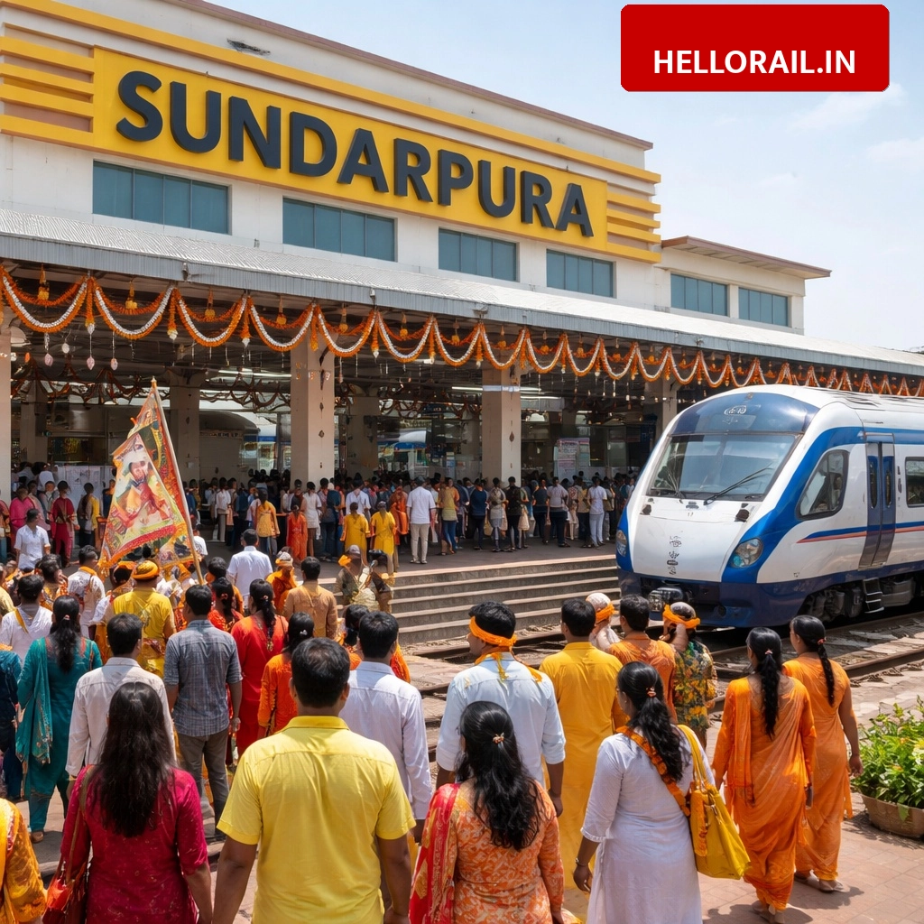 New Railway Station Announcement: Sundarpura station to ease travel for Khatu Shyamji devotees