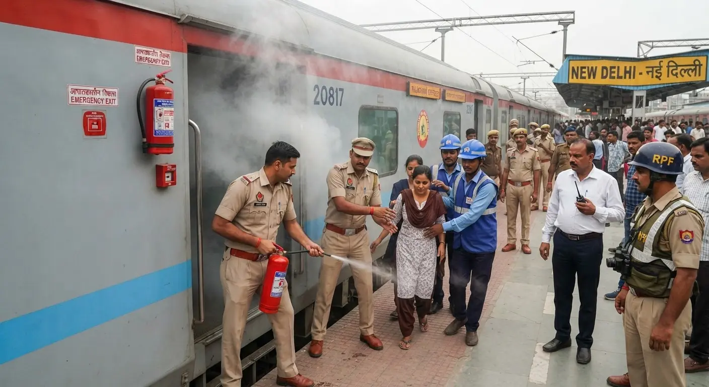 Indian Railways strengthens fire safety measures and emergency response systems across network