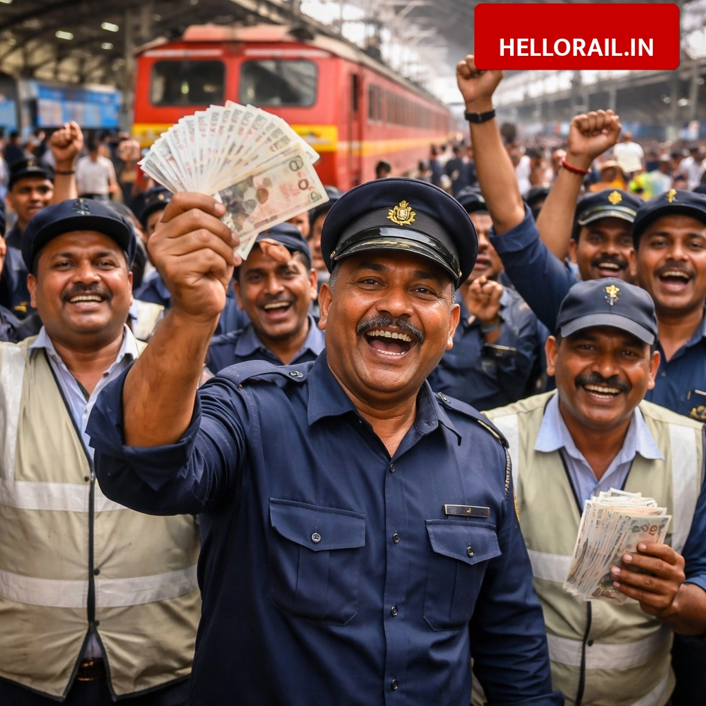 Railway DA Hike: Dearness Allowance increased for railway employees and pensioners, check new rates