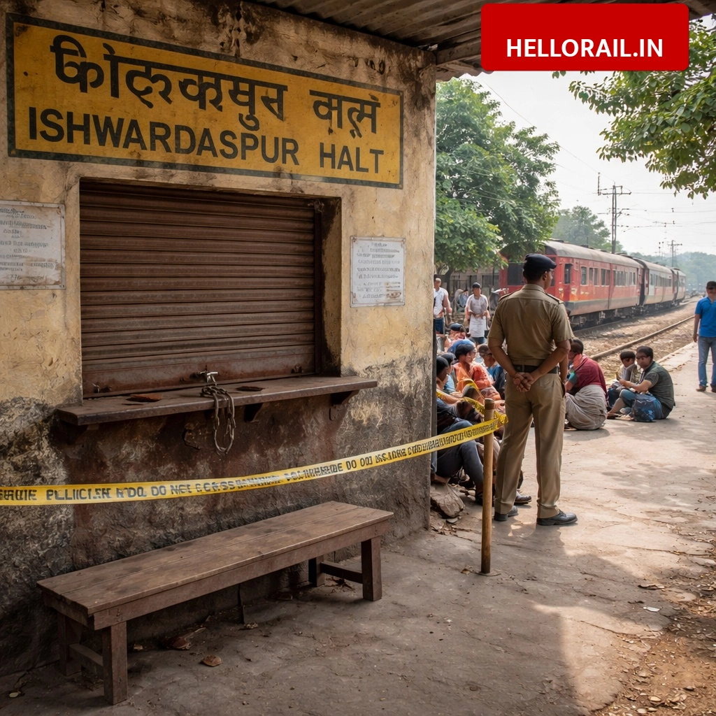 Raebareli Update: Ticket sales suspended at Ishwardaspur Halt Railway Station