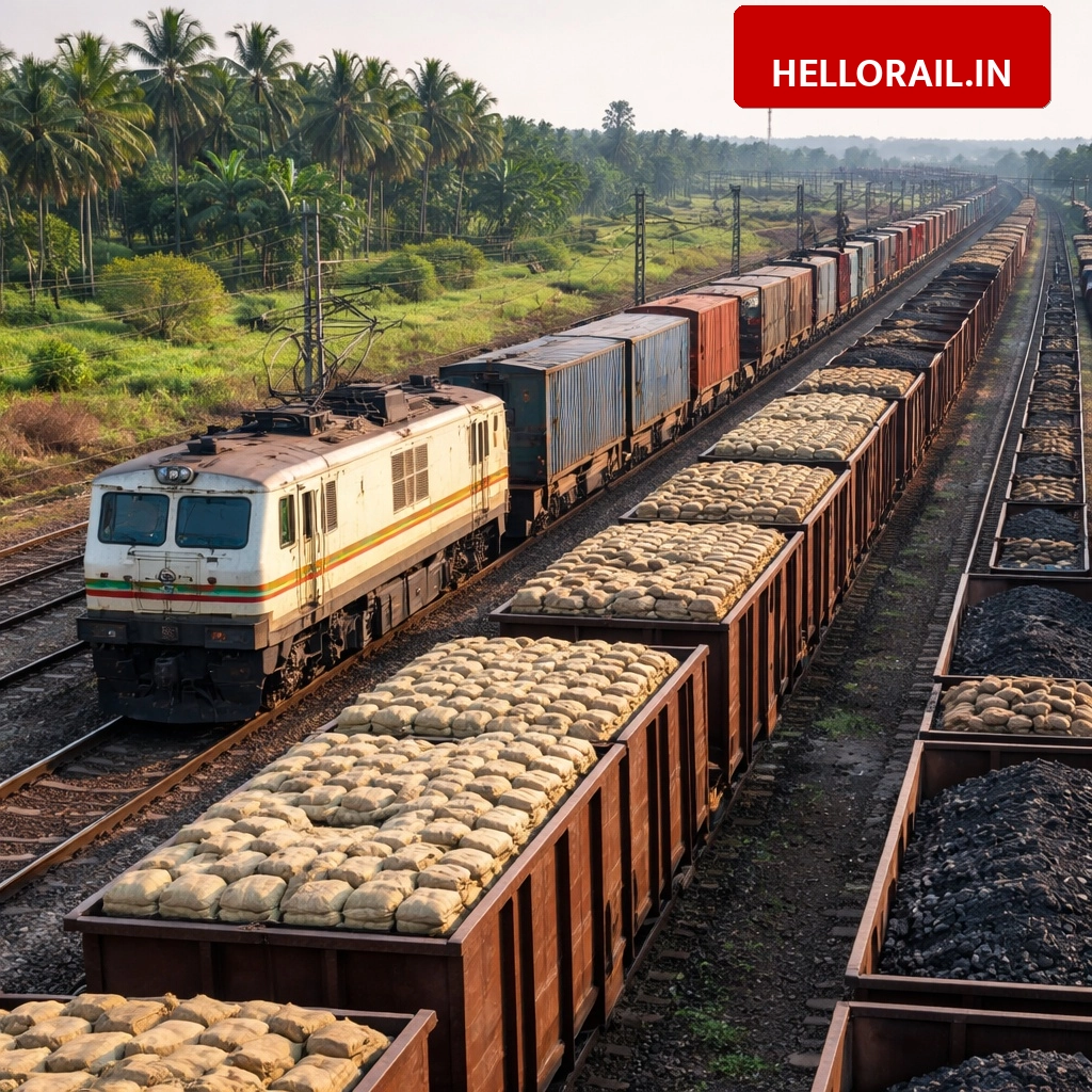 Indian Railway Freight Charges: 15% discount on goods transport for lean season 2026-27