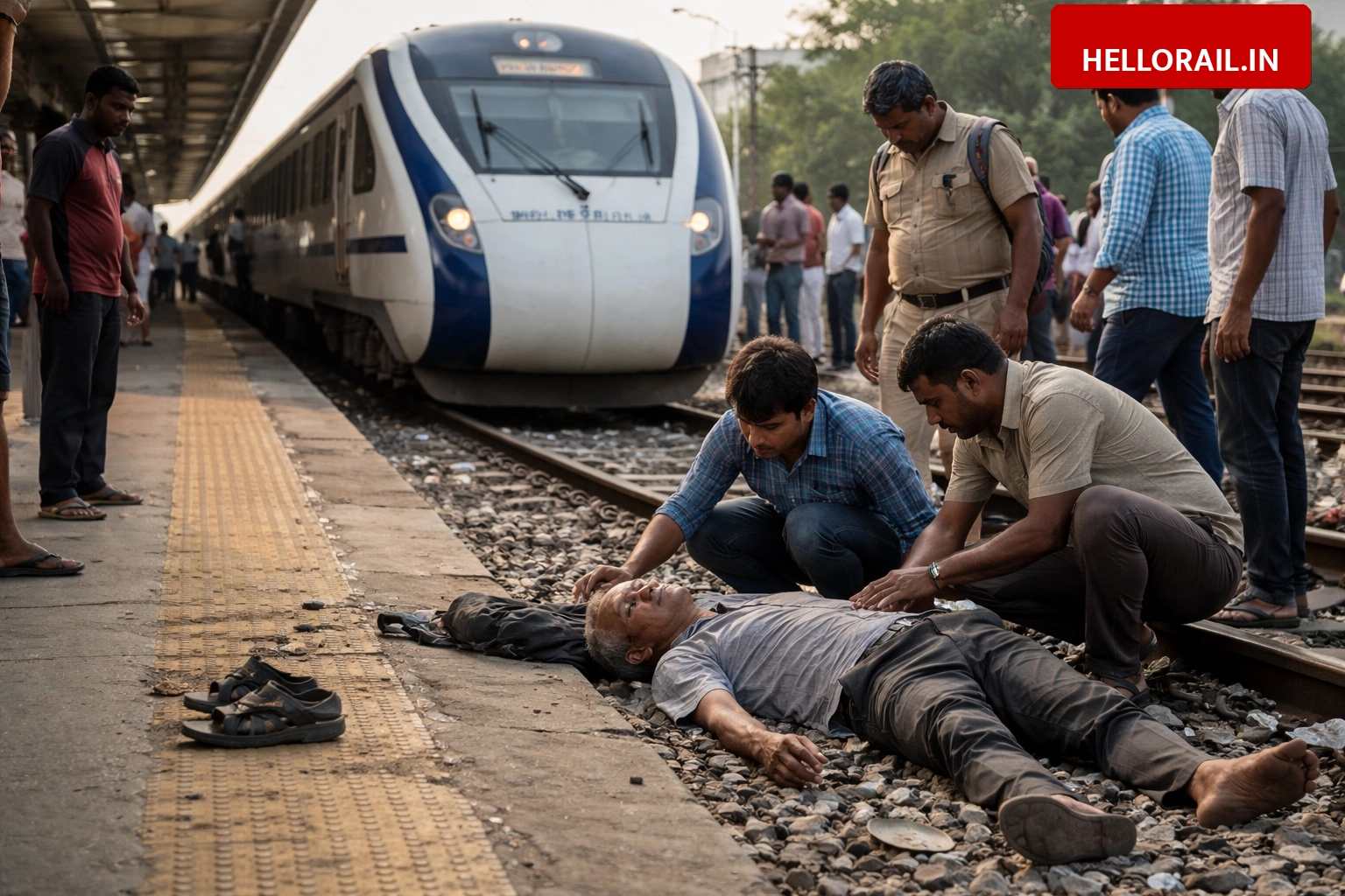 Patna-Howrah Vande Bharat Express Hits Man at Badh Station, 55 Year Old Victim Was Deaf and Mute