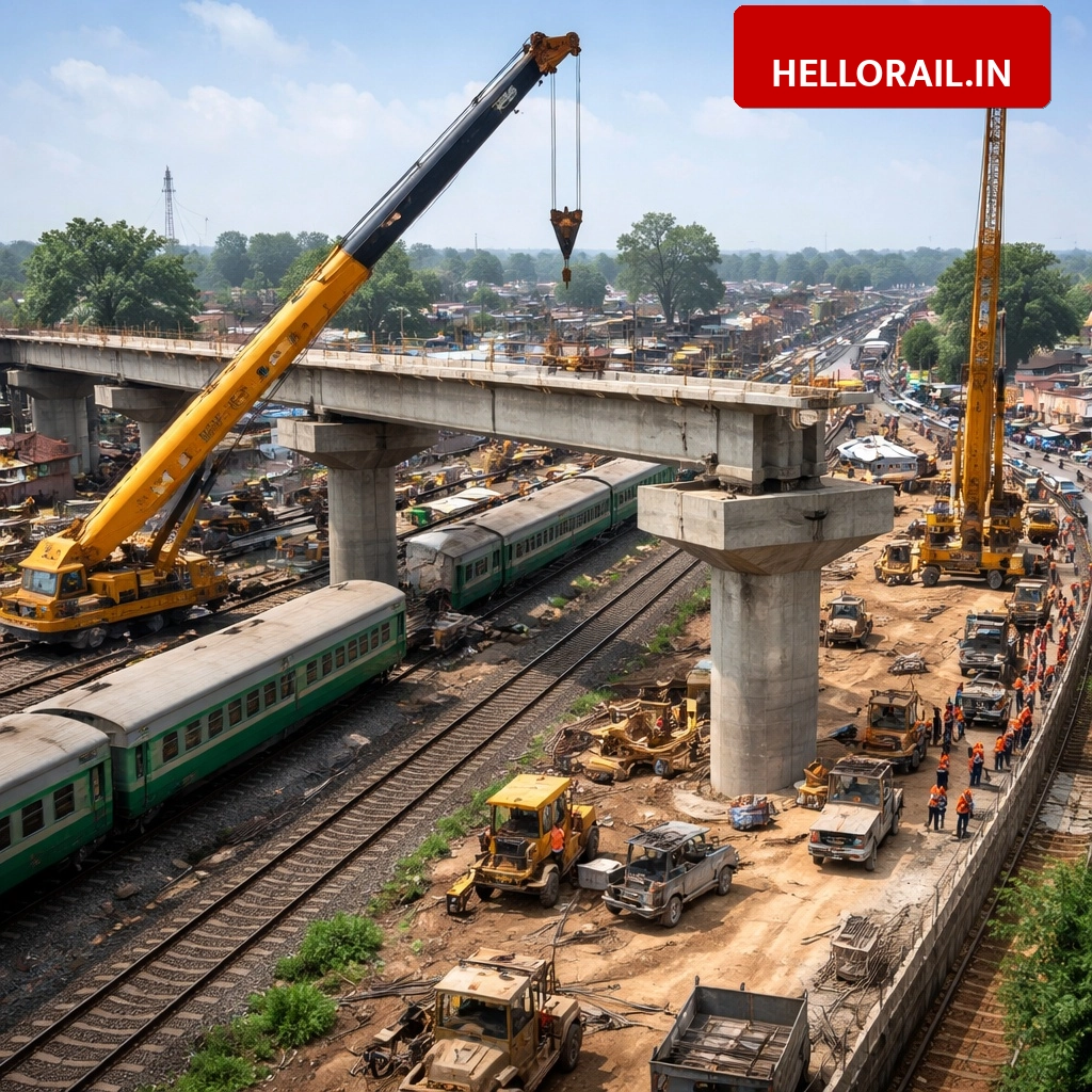 Prayagraj Infrastructure: Construction of Mauaima Railway Overbridge begins to end traffic jams
