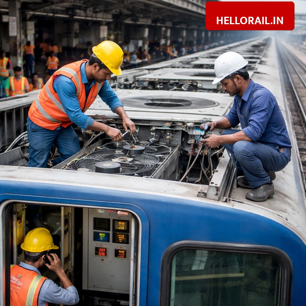Indian Railways AC Update: Special maintenance cell formed to resolve cooling issues, helpline number issued