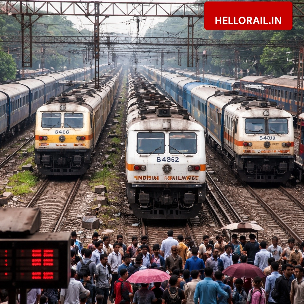 Indian Railways: Multiple trains to Gorakhpur, Delhi and Pune cancelled or diverted from July 6