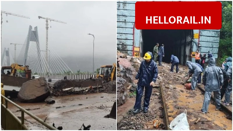 Mumbai Rain Update: Heavy rainfall disrupts train services and highways, IMD issues Red Alert