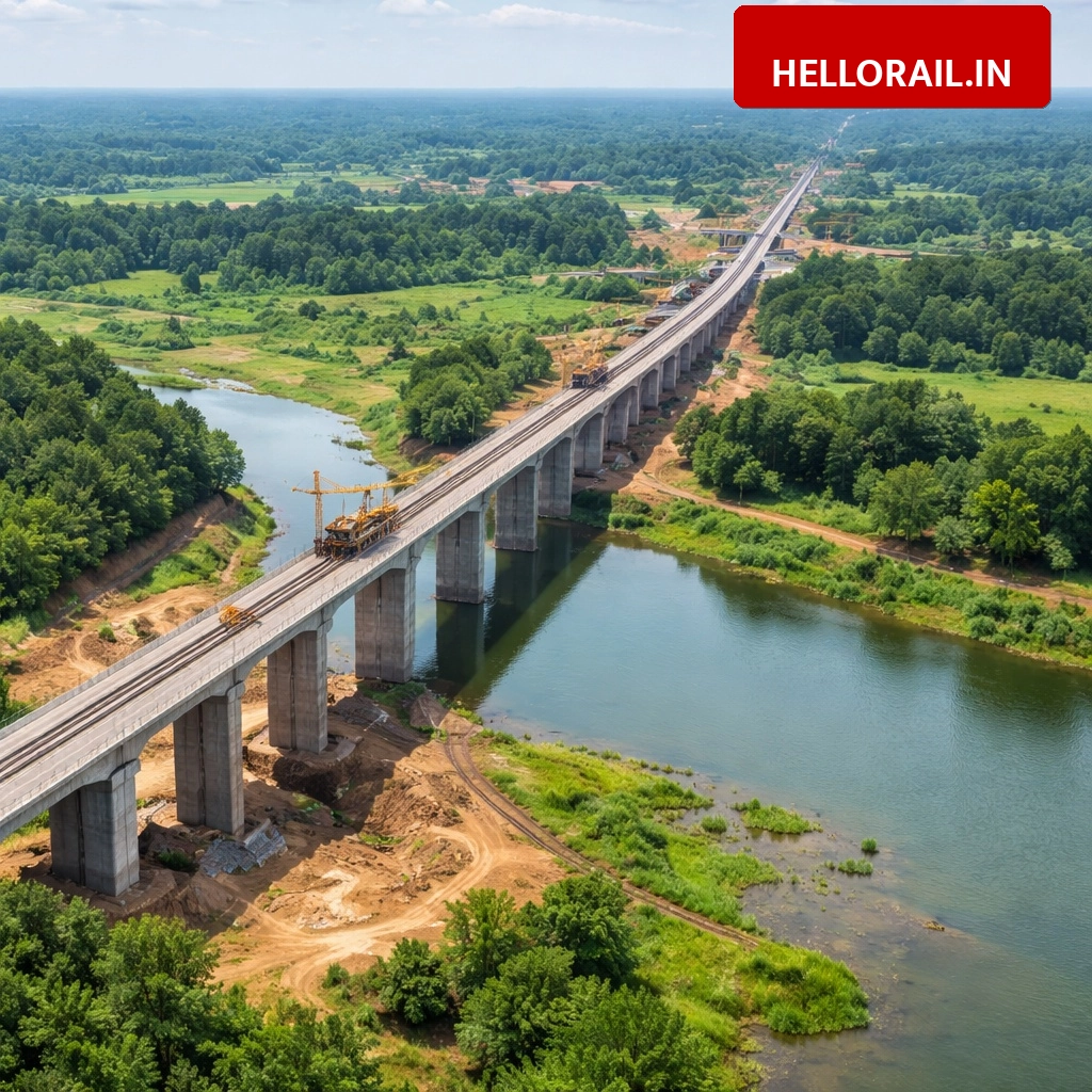 Chakulia-Buramara New Rail Line: 75 bridges to be built on 60 km track connecting three states