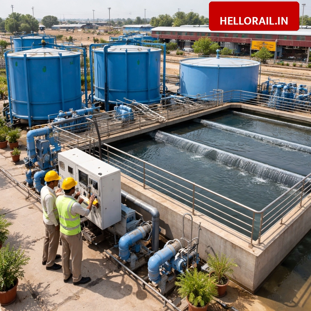 North Western Railway: First water recycling plant launched at Barmer station to save 80% water