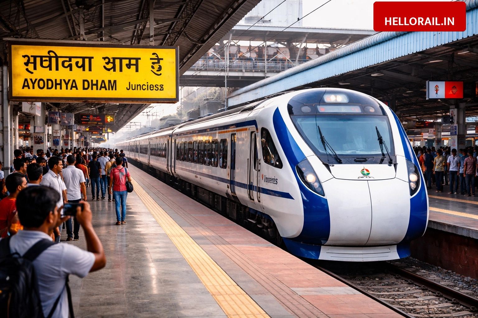 Patna-Lucknow Vande Bharat Express: Check route timings and Ayodhya Dham Junction arrival