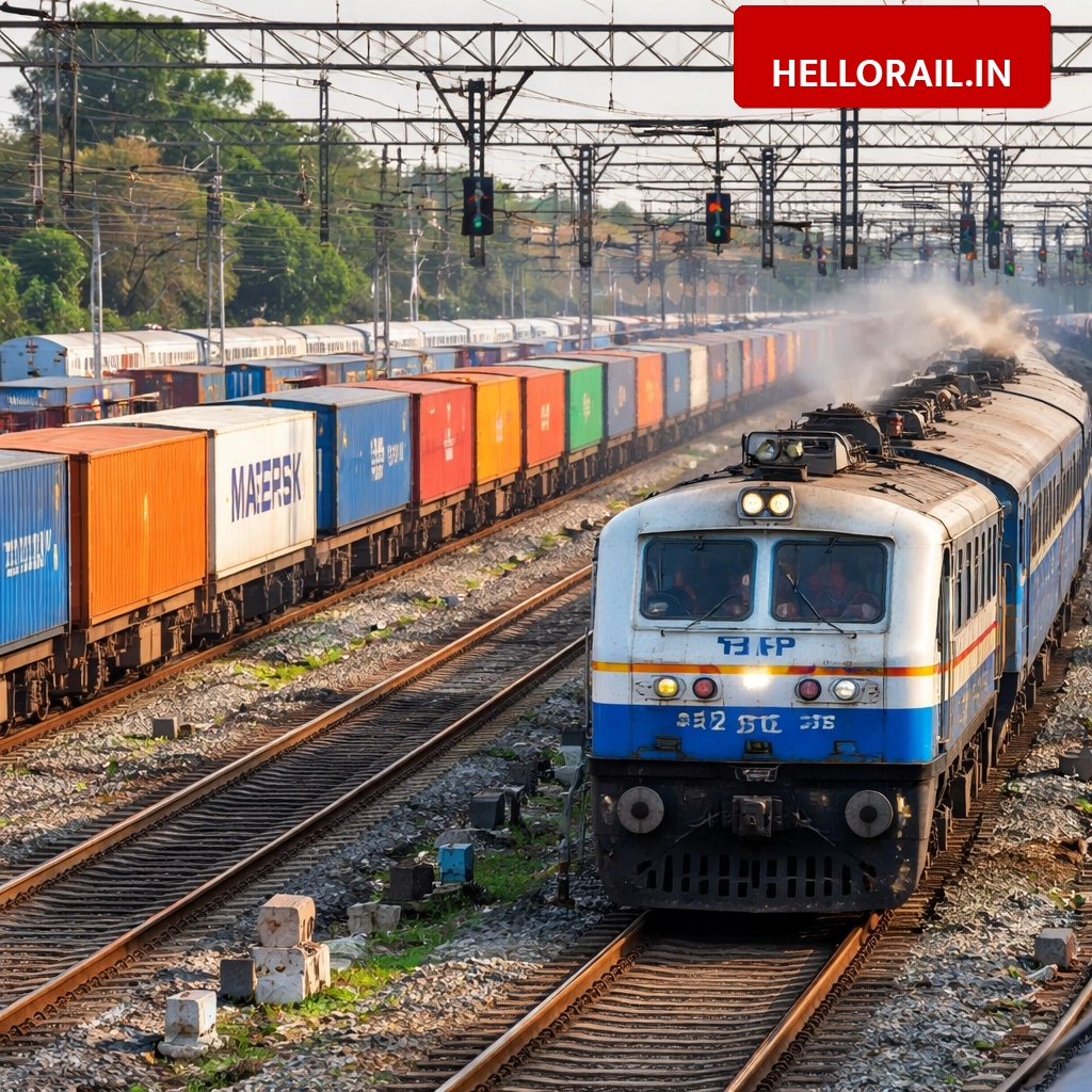 Indian Railways Growth Update: Freight loading and passenger traffic rise in June 2026
