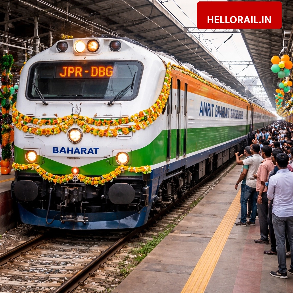 New Train Announcement: Indian Railways launches Jaipur-Darbhanga Amrit Bharat Express