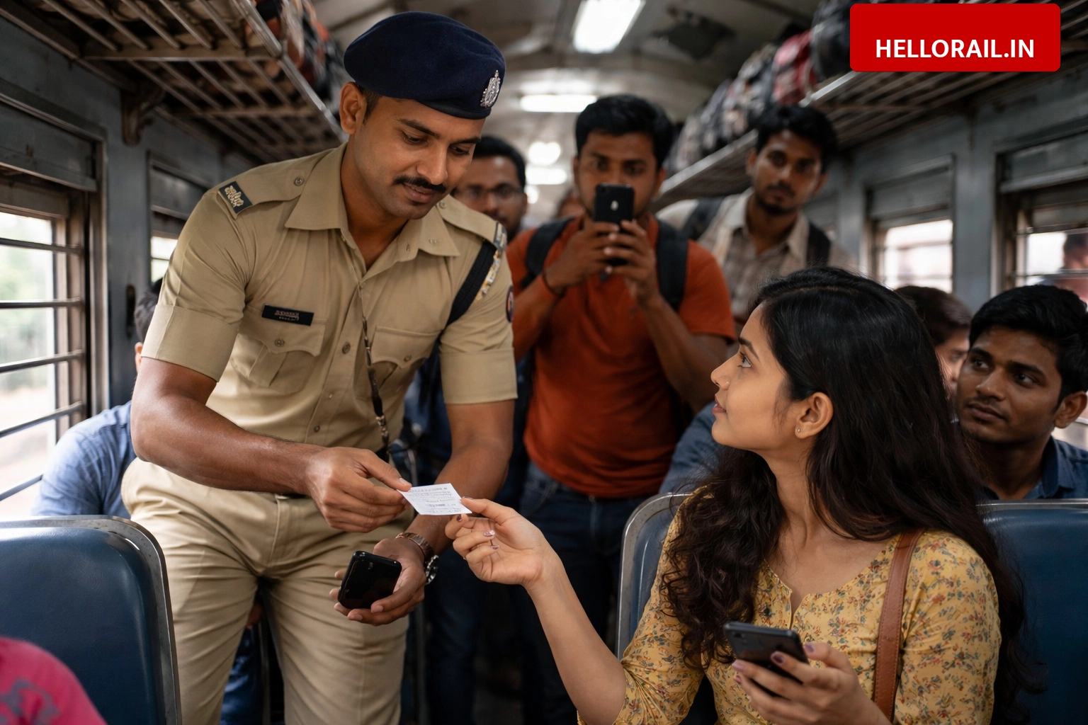 Bihar Police Constable Under Probe After Video of Misconduct on Train Goes Viral in Chapra