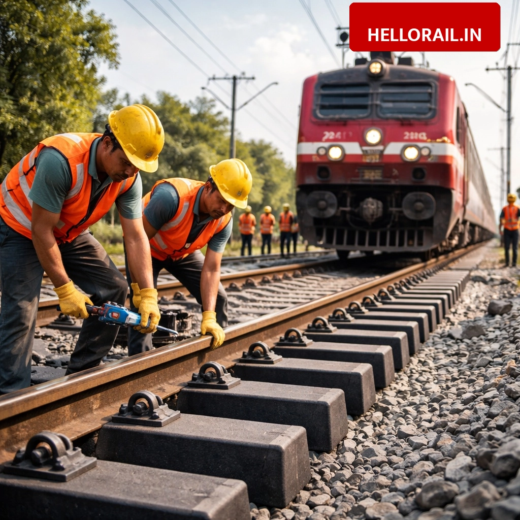 Indian Railways to install modern composite sleepers and AI technology for safer train journeys