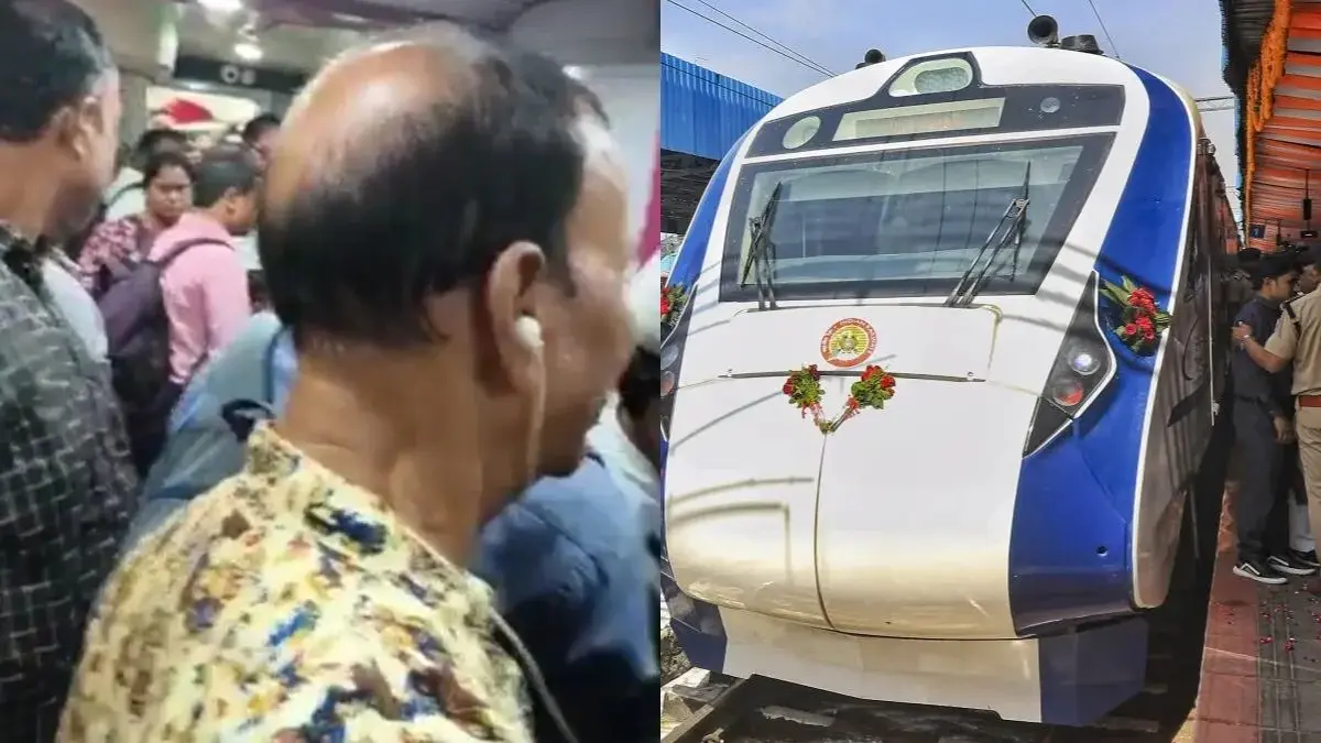 Vande Bharat Express Passengers Panic as Doors Lock at Howrah Station, Emergency Button Fails to Work