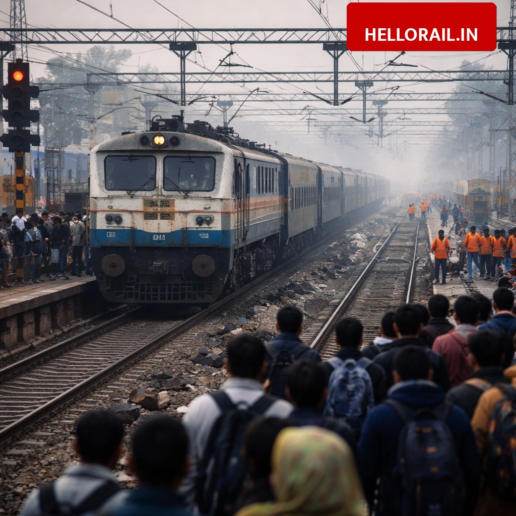 Northern Railway Update: Trains delayed due to blocks in Bareilly and Delhi divisions
