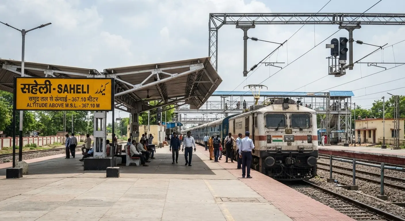 Indian Railways clarifies Saheli station facilities during Bina yard mega block