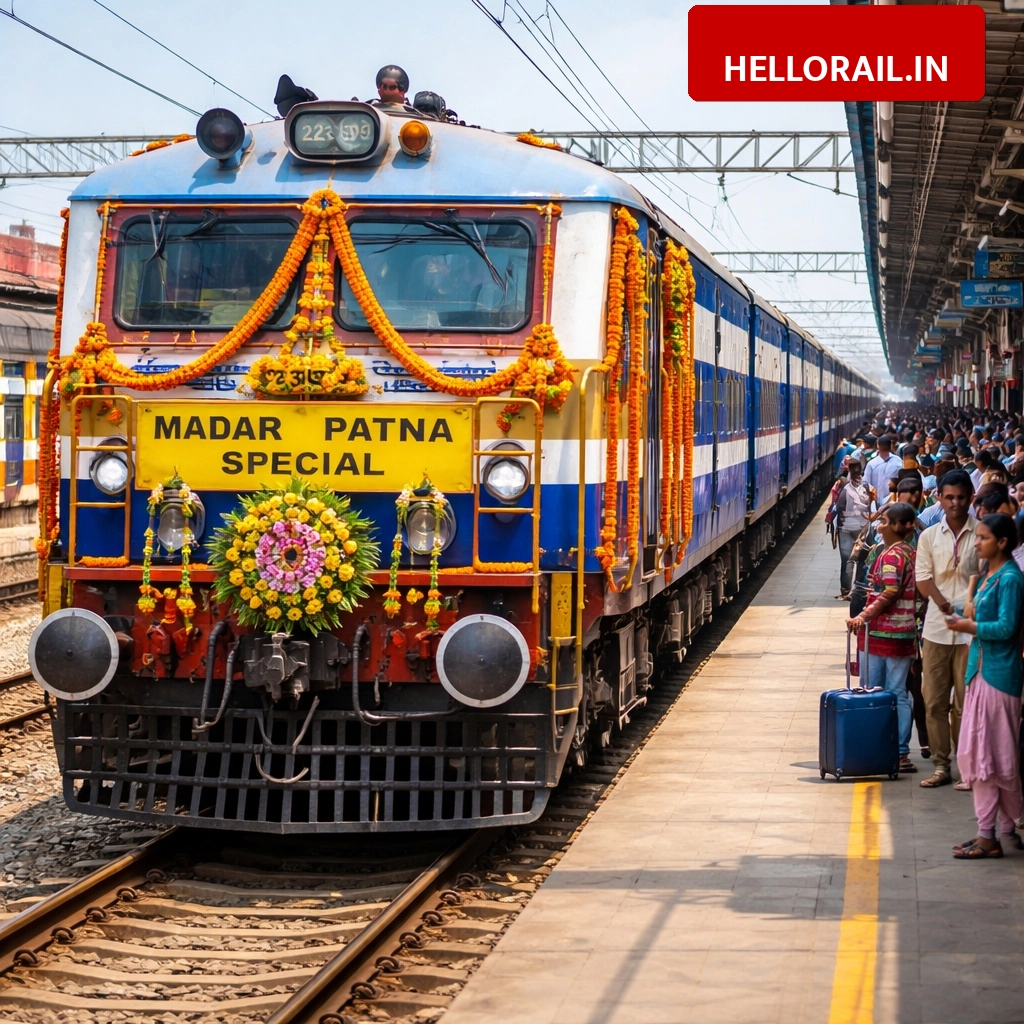 New Train Announcement: Indian Railways to launch weekly special train between Madar and Patna (Rajasthan-Bihar)